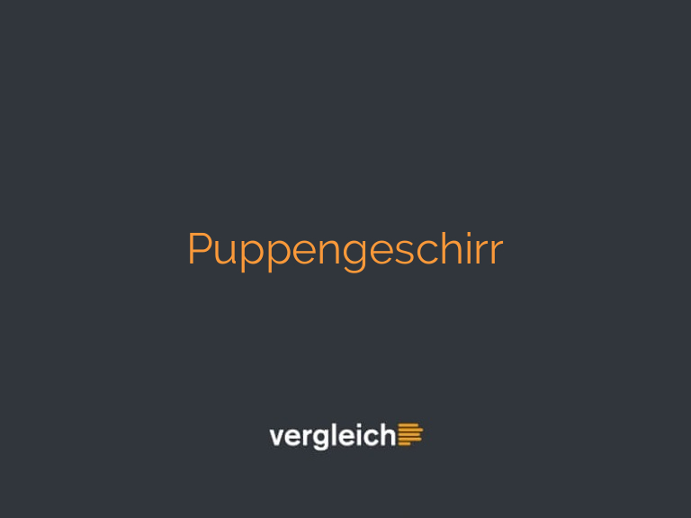 Puppengeschirr