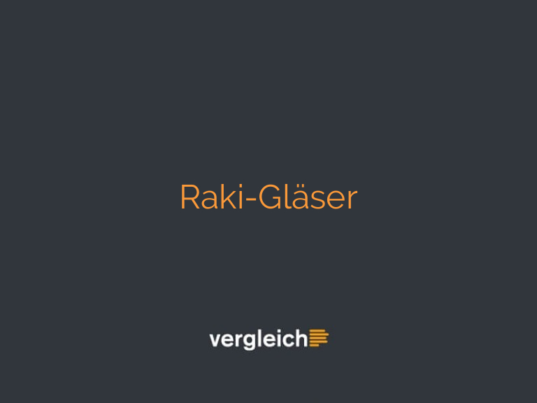 Raki-Gläser