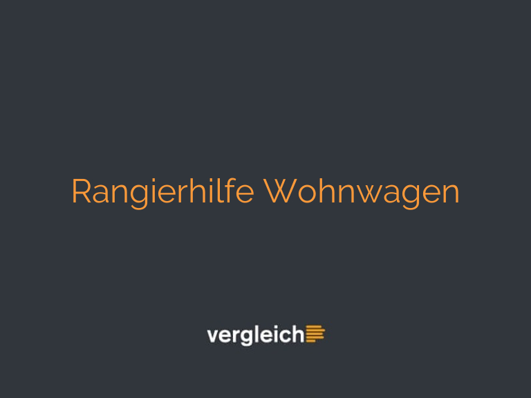 Rangierhilfe Wohnwagen