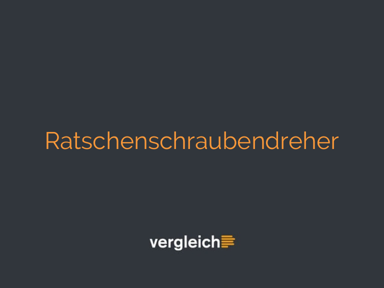 Ratschenschraubendreher
