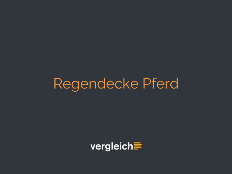 Regendecke Pferd