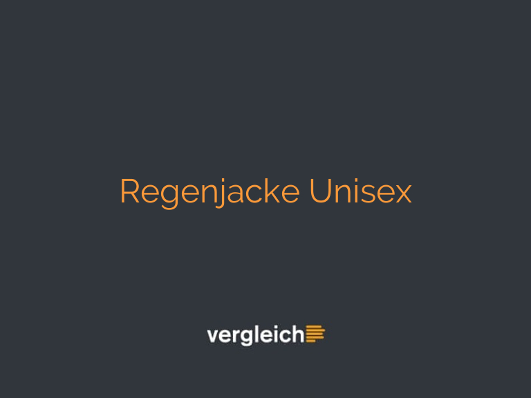 Regenjacke Unisex