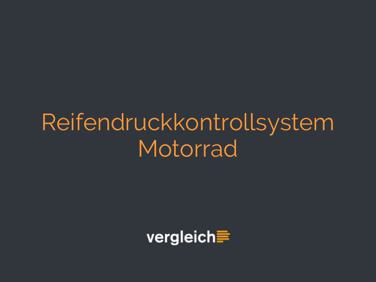 Reifendruckkontrollsystem Motorrad