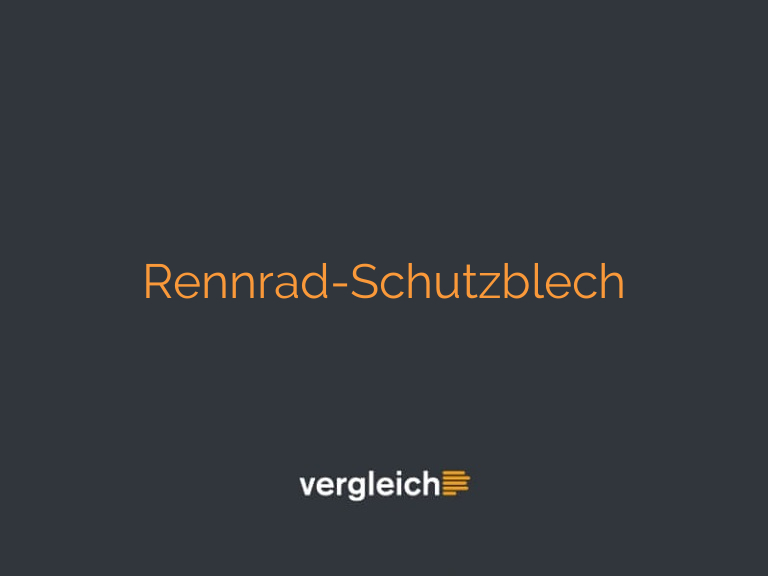 Rennrad-Schutzblech