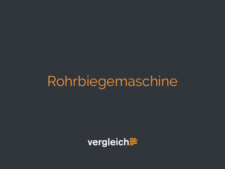 Rohrbiegemaschine