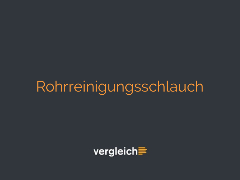 Rohrreinigungsschlauch