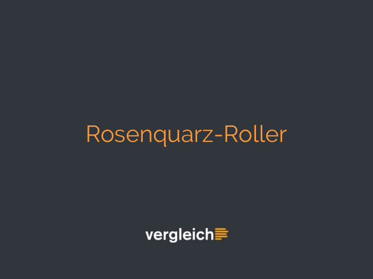 Rosenquarz-Roller