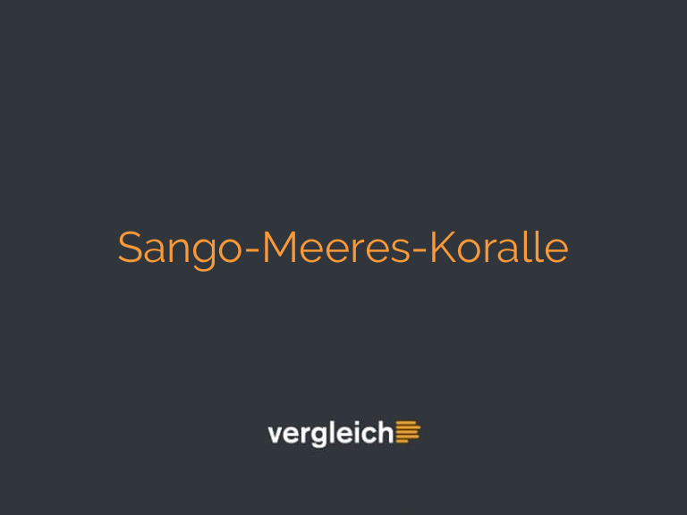 Sango-Meeres-Koralle