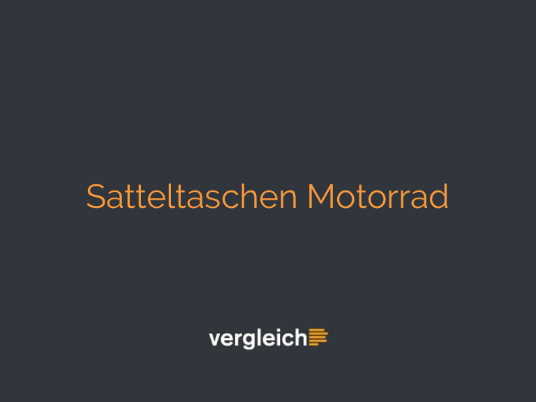 Satteltaschen Motorrad