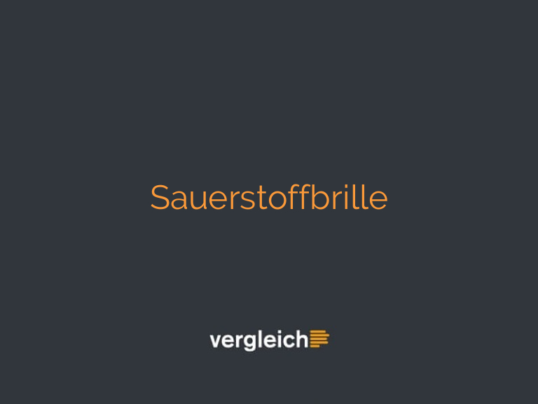 Sauerstoffbrille
