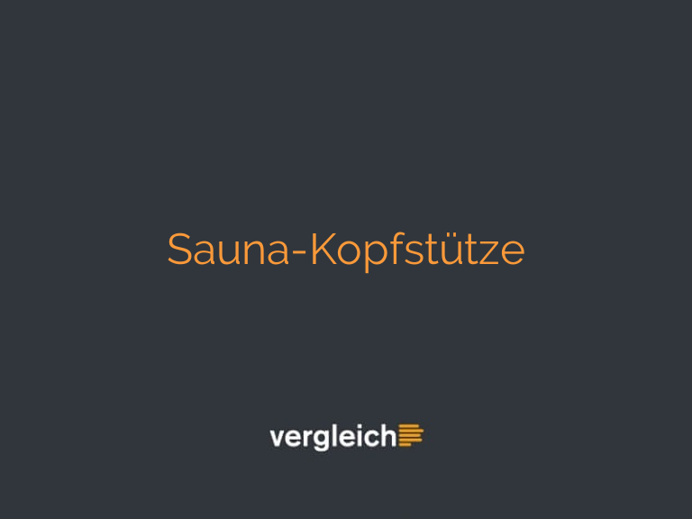 Sauna-Kopfstütze