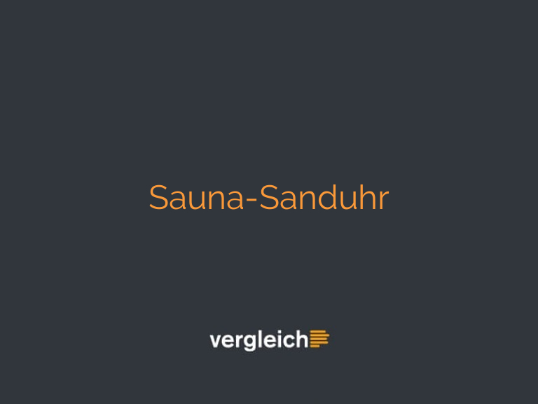 Sauna-Sanduhr