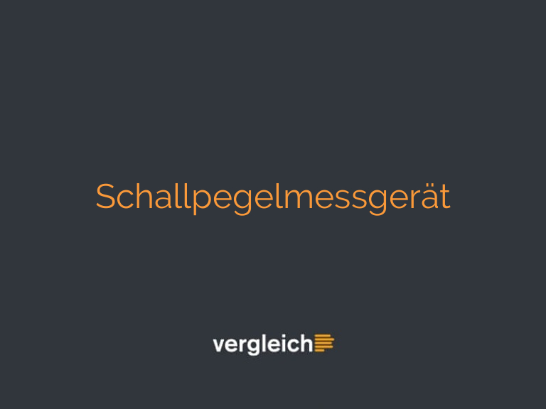 Schallpegelmessgerät