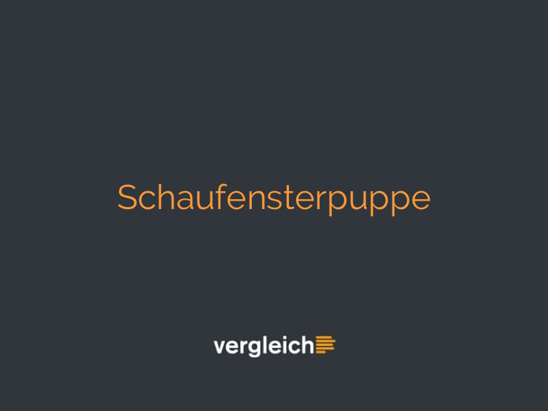 Schaufensterpuppe