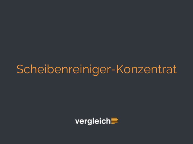 Scheibenreiniger-Konzentrat