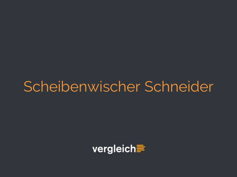 Scheibenwischer Schneider
