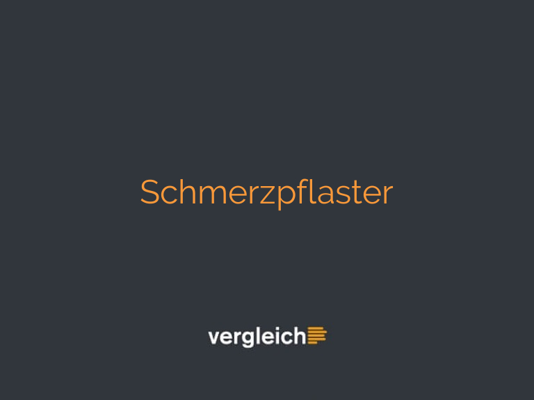 Schmerzpflaster