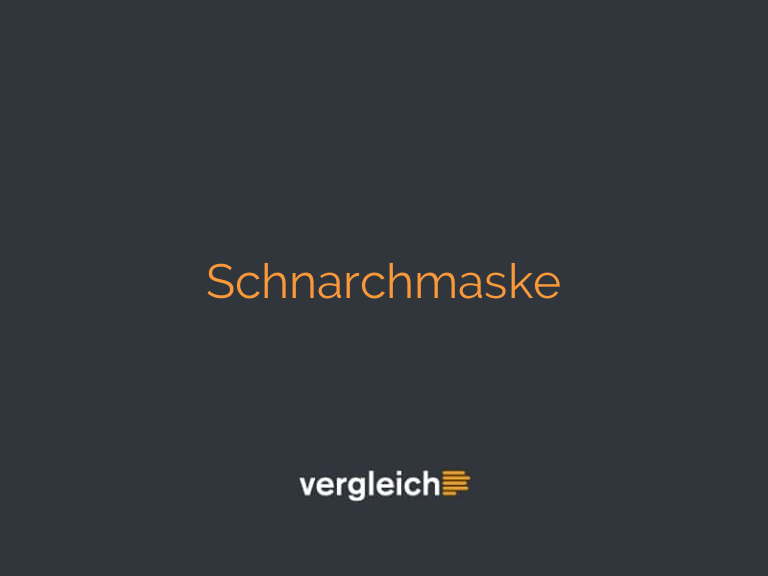 Schnarchmaske