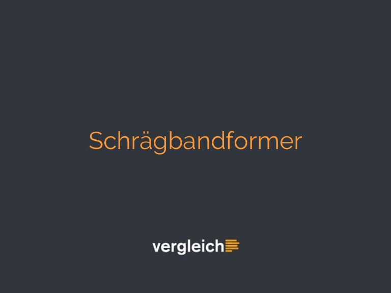 Schrägbandformer