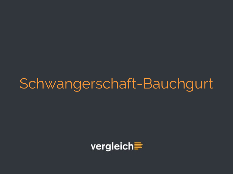 Schwangerschaft-Bauchgurt