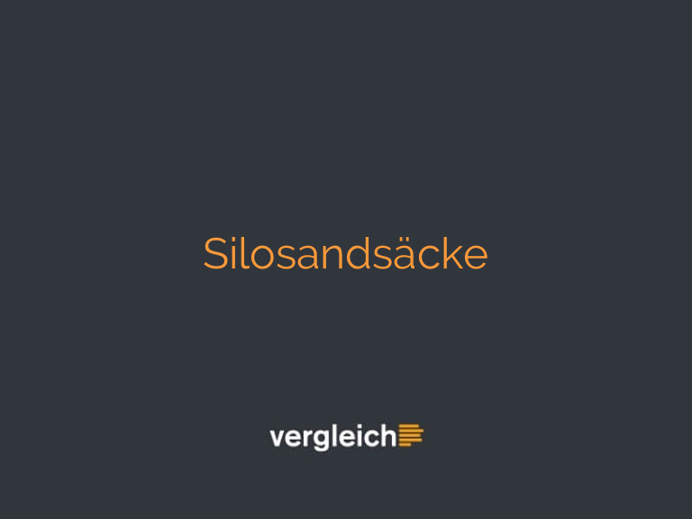 Silosandsäcke