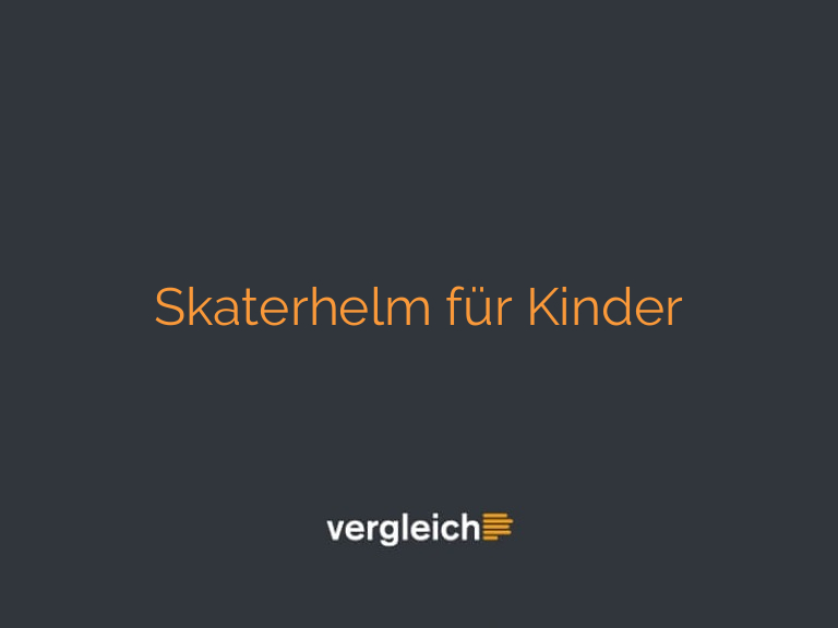 Skaterhelm für Kinder