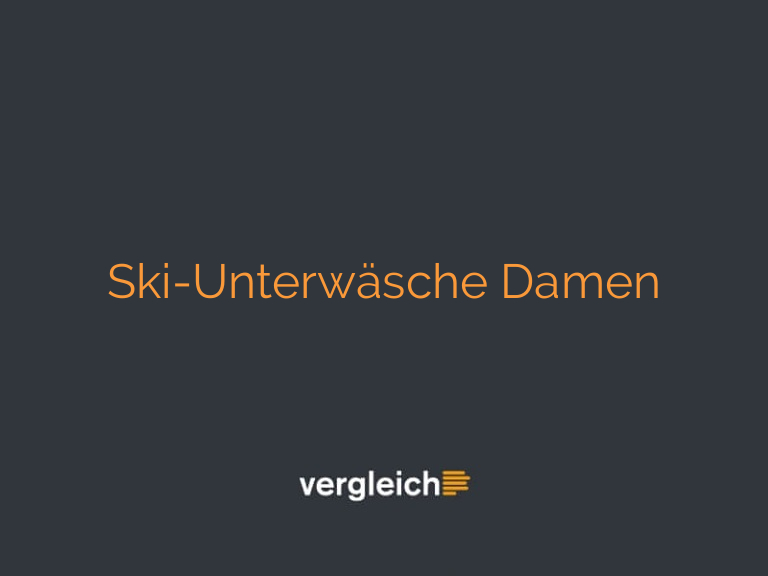 Ski-Unterwäsche Damen