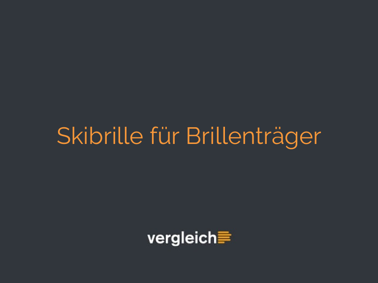 Skibrille für Brillenträger