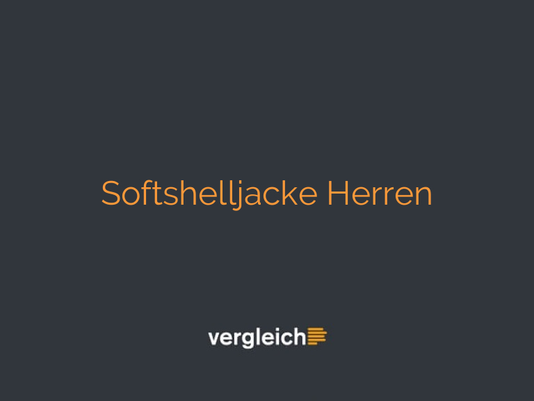 Softshelljacke Herren
