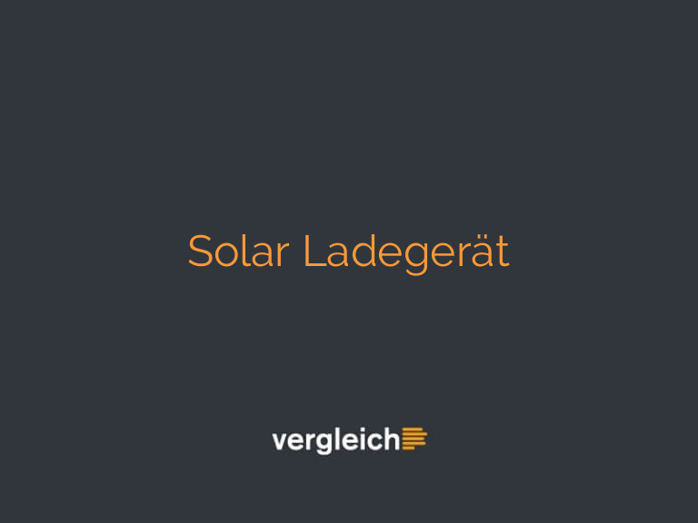 Solar Ladegerät