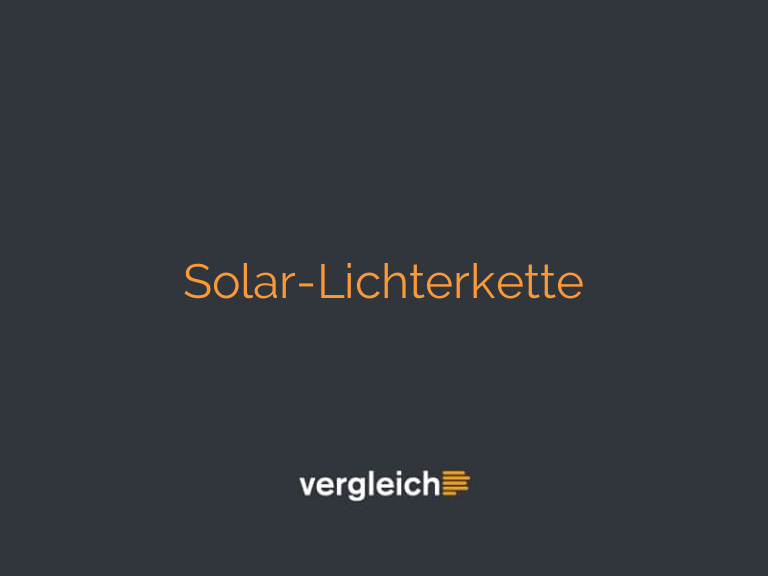 Solar-Lichterkette