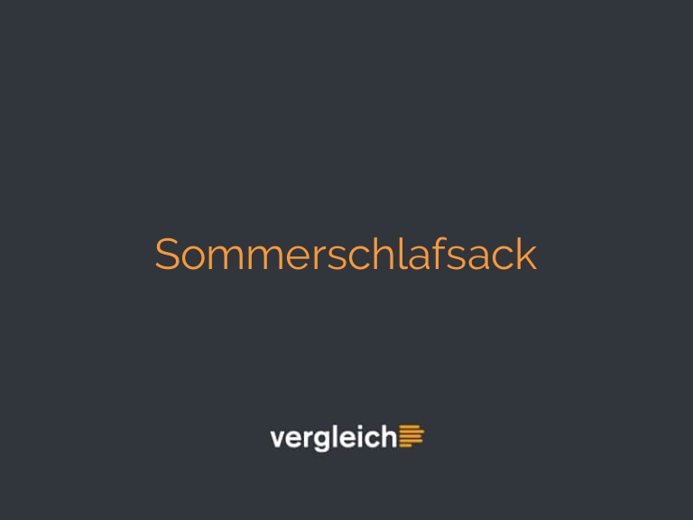 Sommerschlafsack