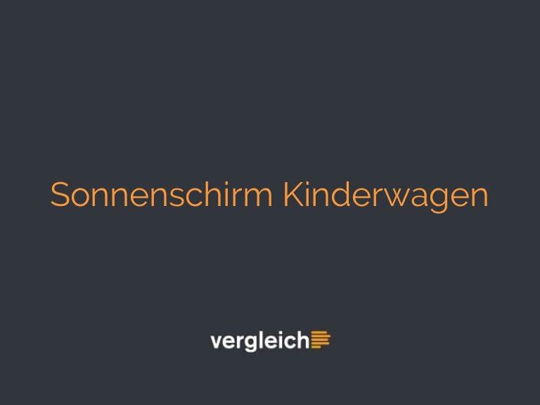 Sonnenschirm Kinderwagen