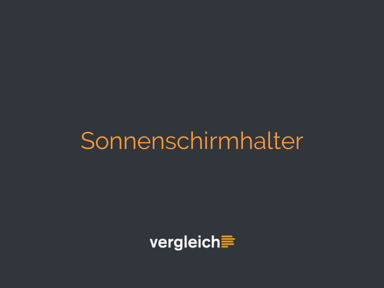 Sonnenschirmhalter