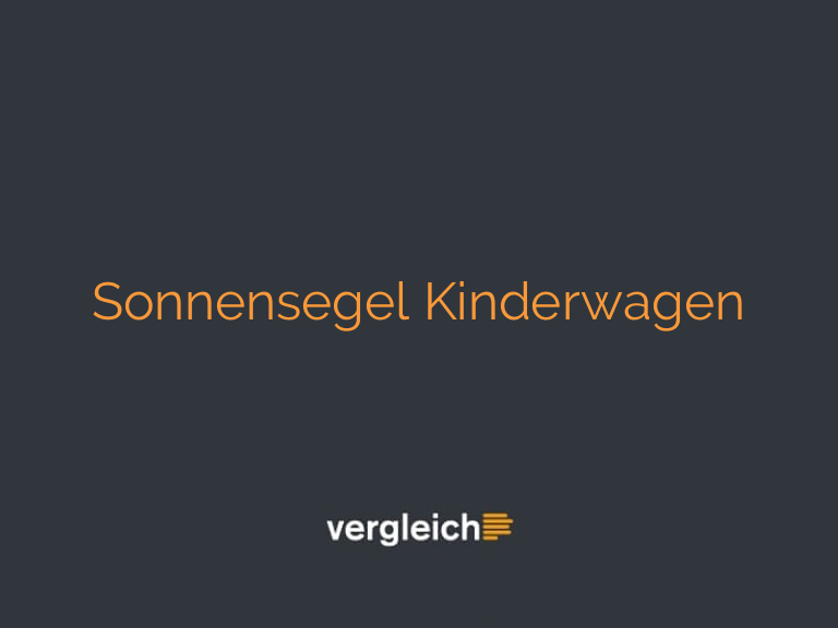 Sonnensegel Kinderwagen