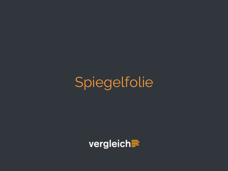 Spiegelfolie
