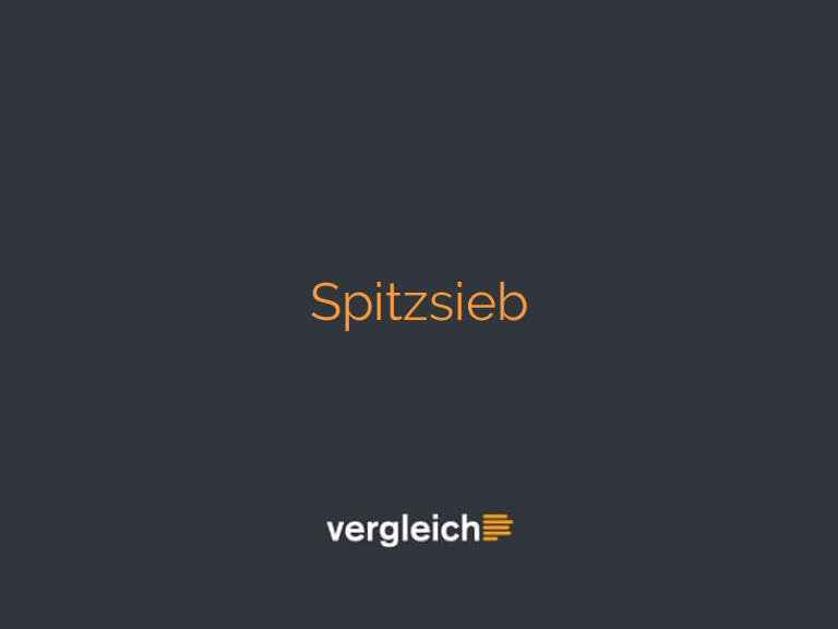 Spitzsieb