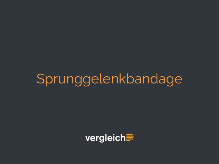 Sprunggelenkbandage