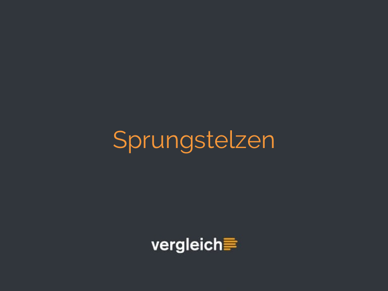 Sprungstelzen