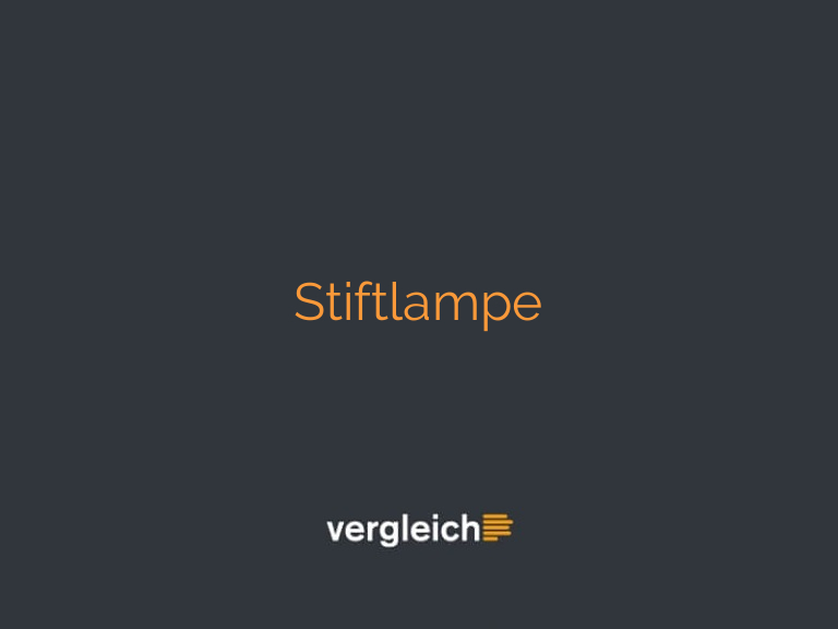 Stiftlampe
