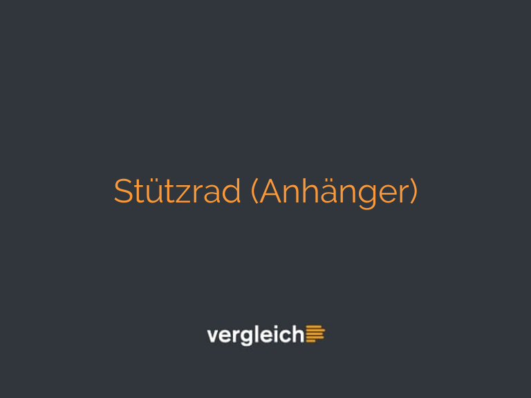 Stützrad (Anhänger)