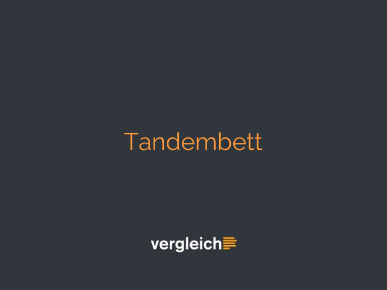 Tandembett