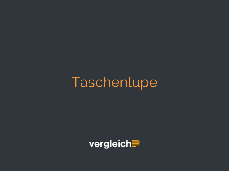 Taschenlupe