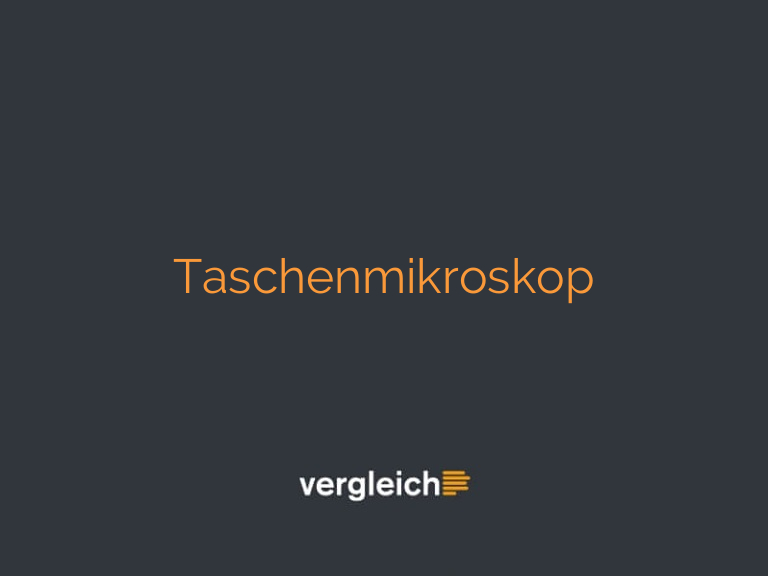 Taschenmikroskop