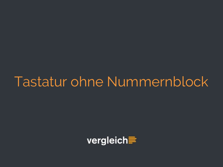 Tastatur ohne Nummernblock