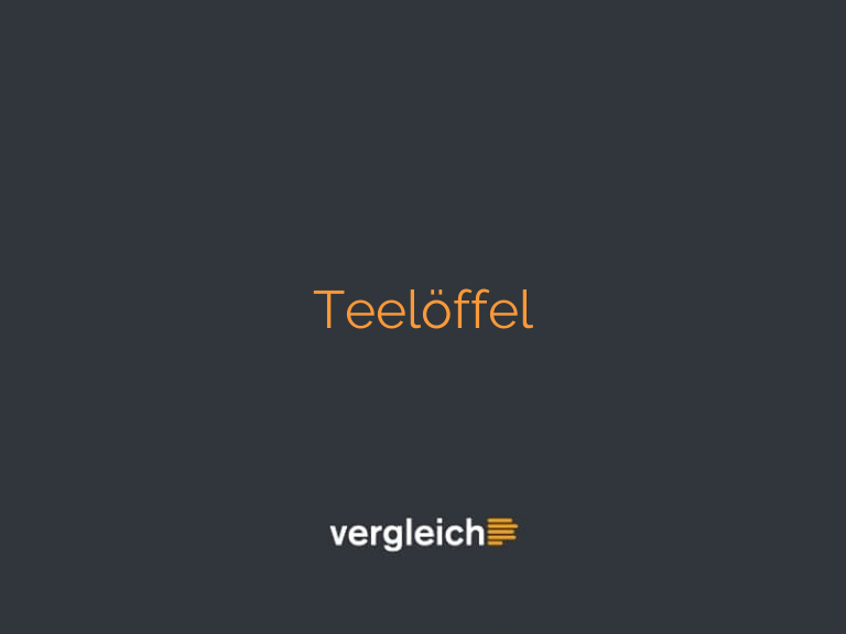 Teelöffel