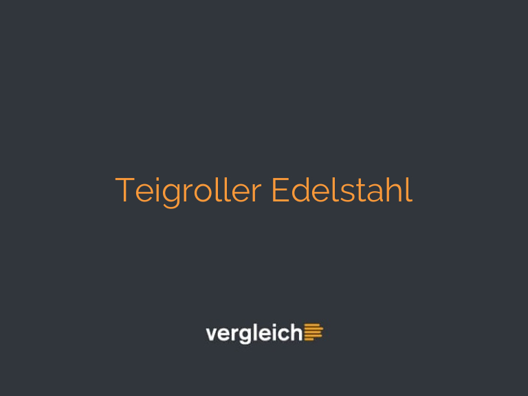 Teigroller Edelstahl