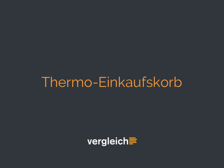 Thermo-Einkaufskorb