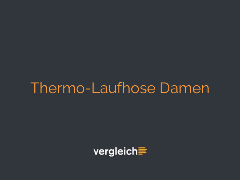 Thermo-Laufhose Damen
