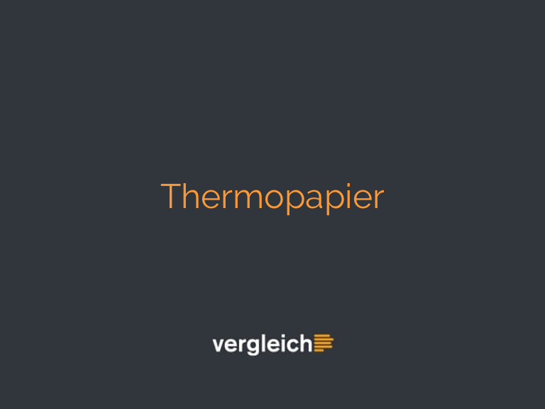Thermopapier